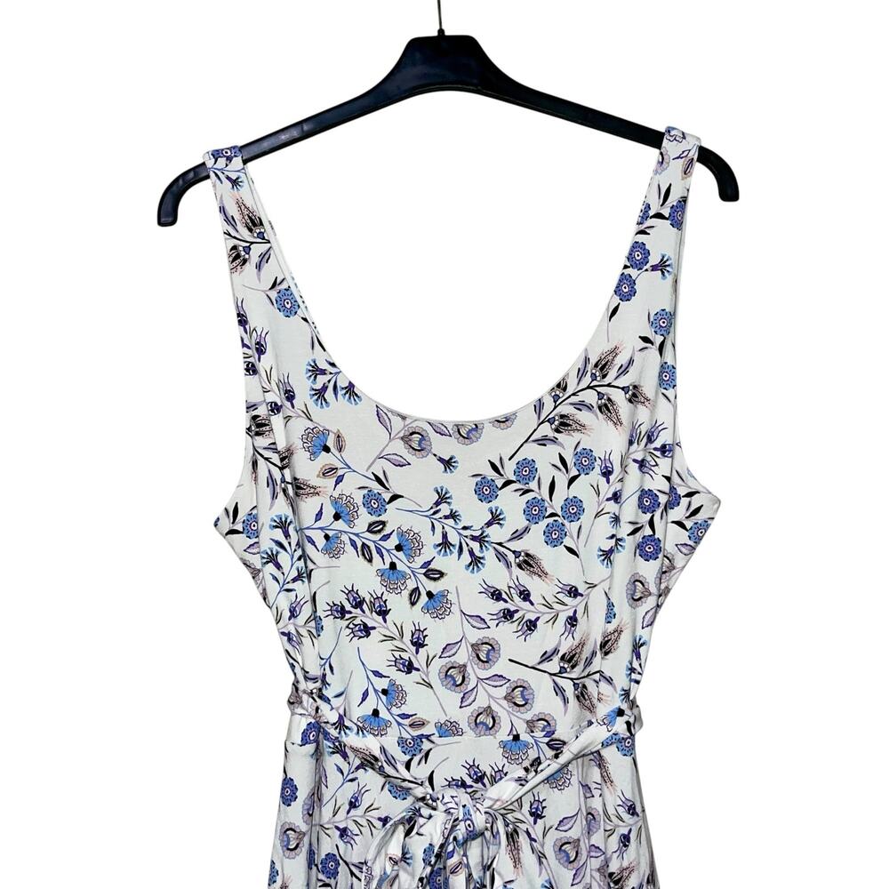LOFT Floral Midi Dress - Picture 2 of 8